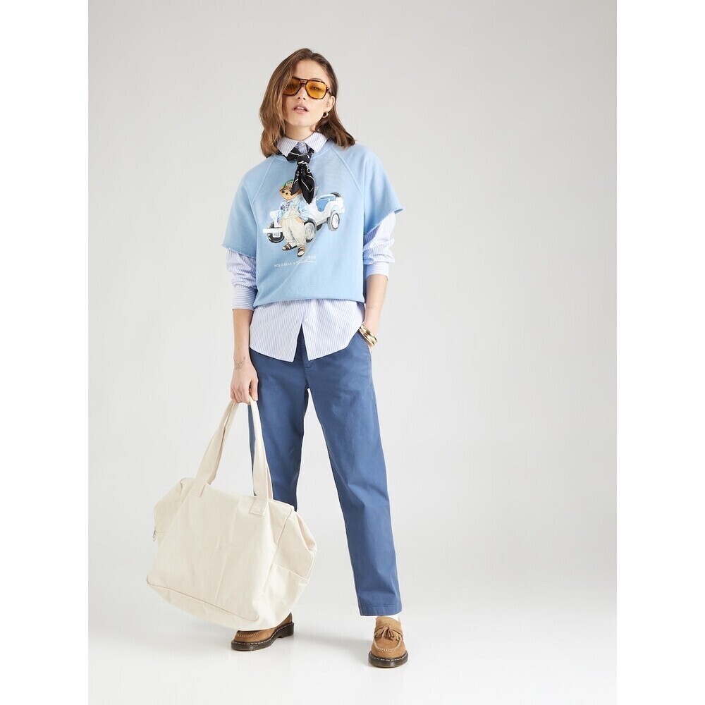 Ralph Lauren Lauren Ralph Lauren Gabby Slim Leg pants in light blue size 12